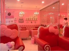 Hello Kitty Cafe Japan Chairs
