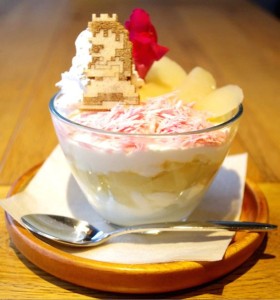 Mario Brother's Cafe Japan Princess Peach Dessert