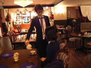 Butler Cafe Japan Being Served