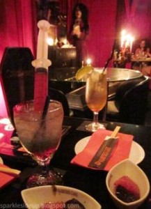 Vampire Cafe Japan Table Drinks