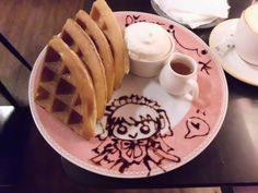 Maid Cafe Japan Waffles