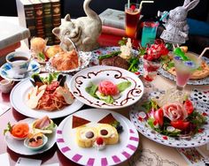 Alice in Wonderland Cafe Japan Food