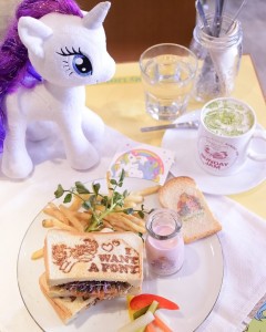 My Little Pony Cafe Japan Meal