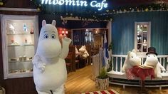 Moomin Cafe Japan Entrance