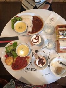 Moomin Cafe Japan Meal
