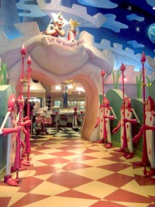 Alice in Wonderland Cafe Japan Entrance