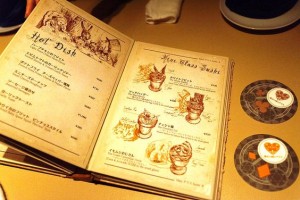 Alice in Wonderland Cafe Japan Menu