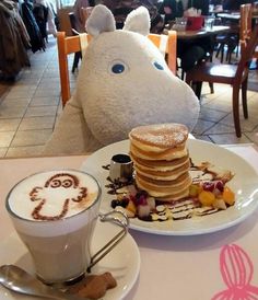 Moomin Cafe Japan Pancakes