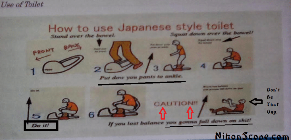 How To Use A Japanese Toilet A Flier Notice From School How To Use A Japanese Toilet A Flier Notice From School