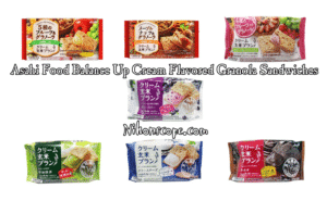 Asahi Food Balance Up Cream Flavored Granola Sandwiches Healthy Breakfast Snack Alternative